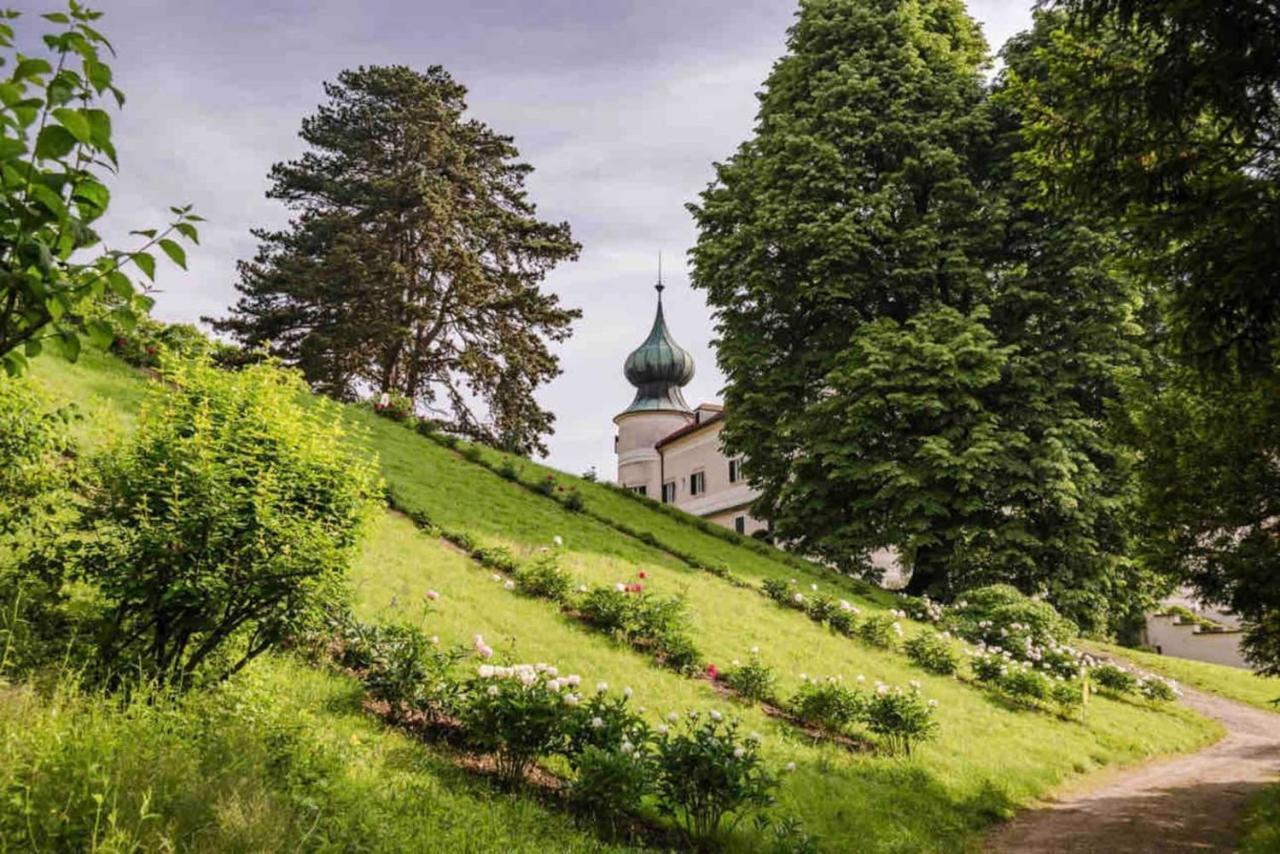 Ferienwohnung Urlaub In Schlossnaehe Artstetten Exterior foto